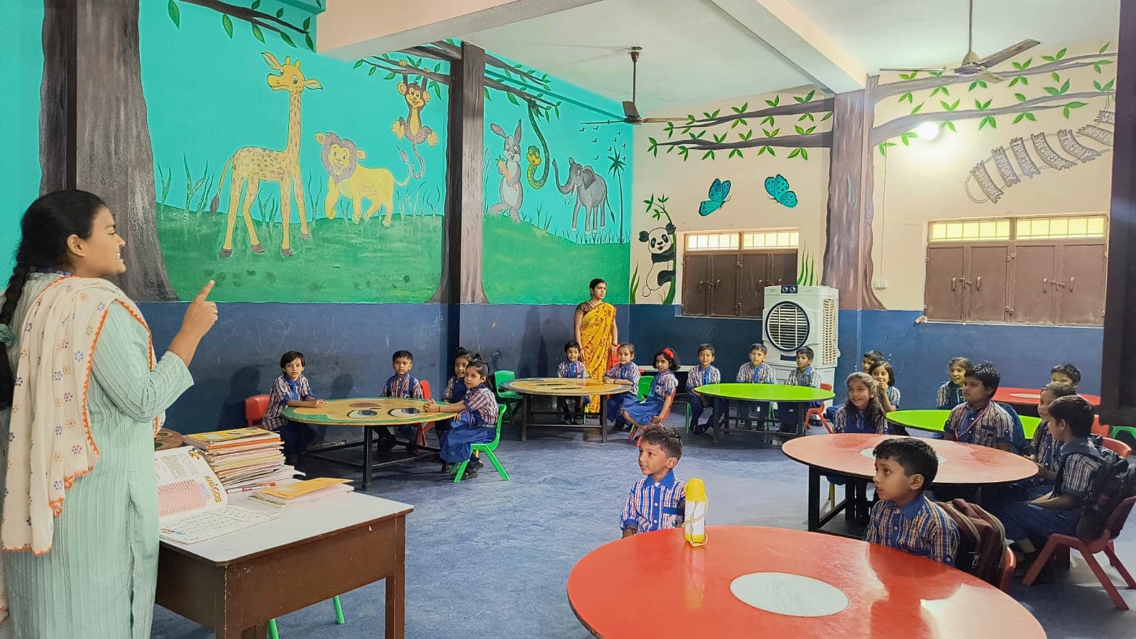Interactive Learning with Kids