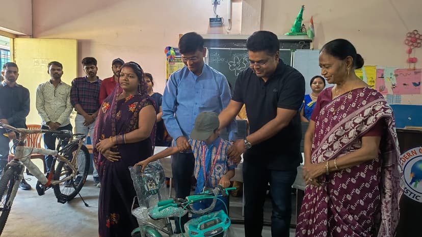 Prize Distribution with Director & Principal